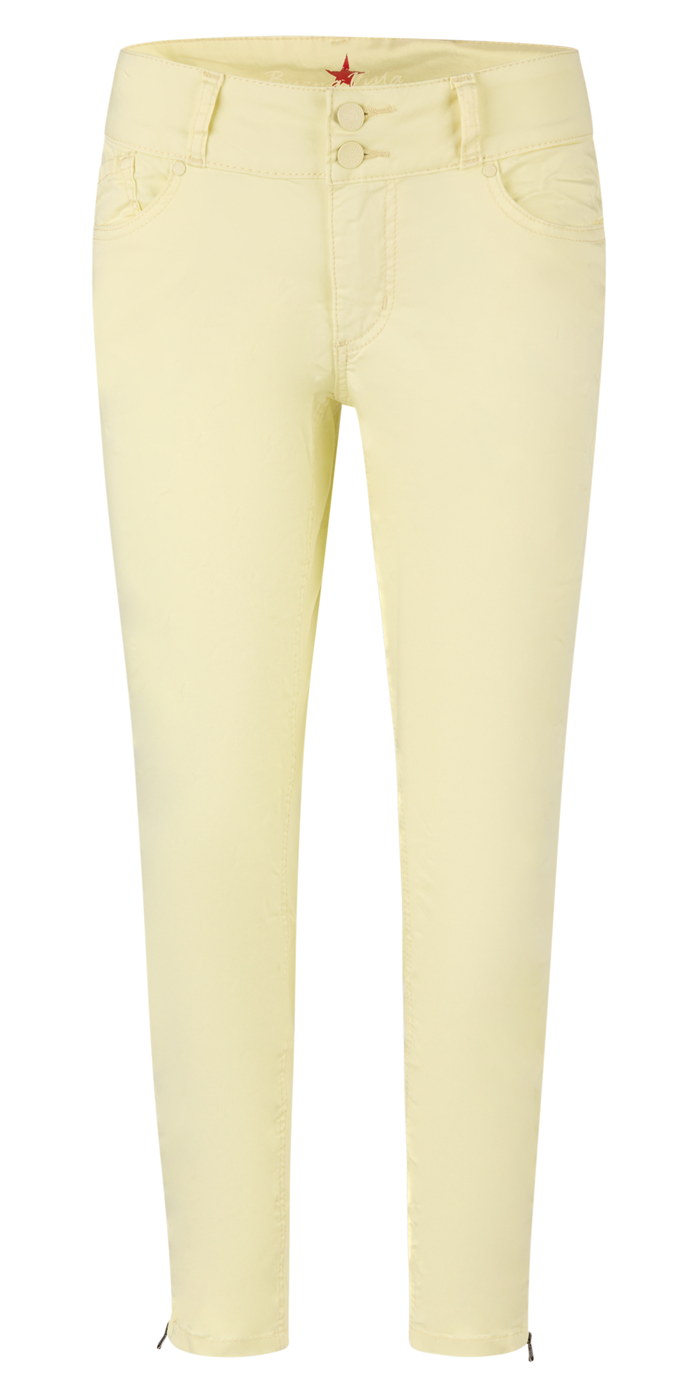 BUENA VISTA Tummyless 7/8 Stretch Twill - Pastel Sunshine - 2503 B5793 4003.2199