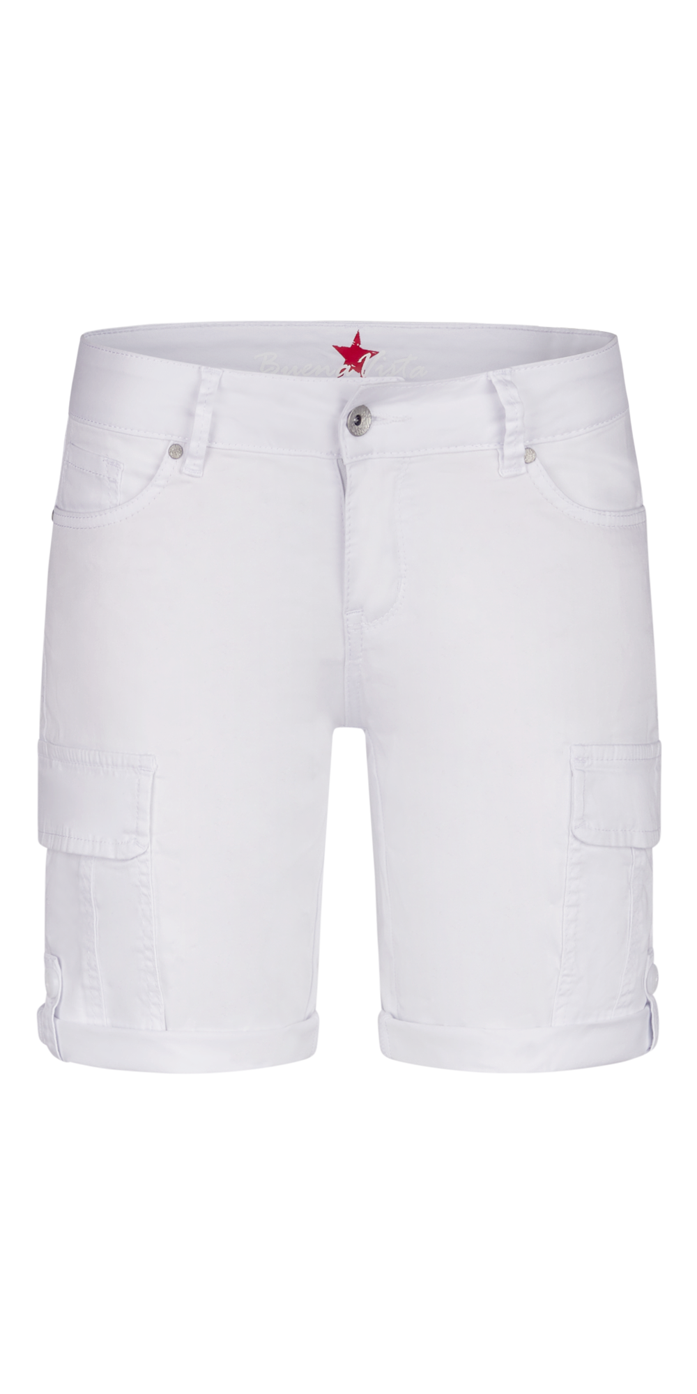 BUENA VISTA Cargo Shorts - Fresh Snow White - 2504 B5710 4003.032