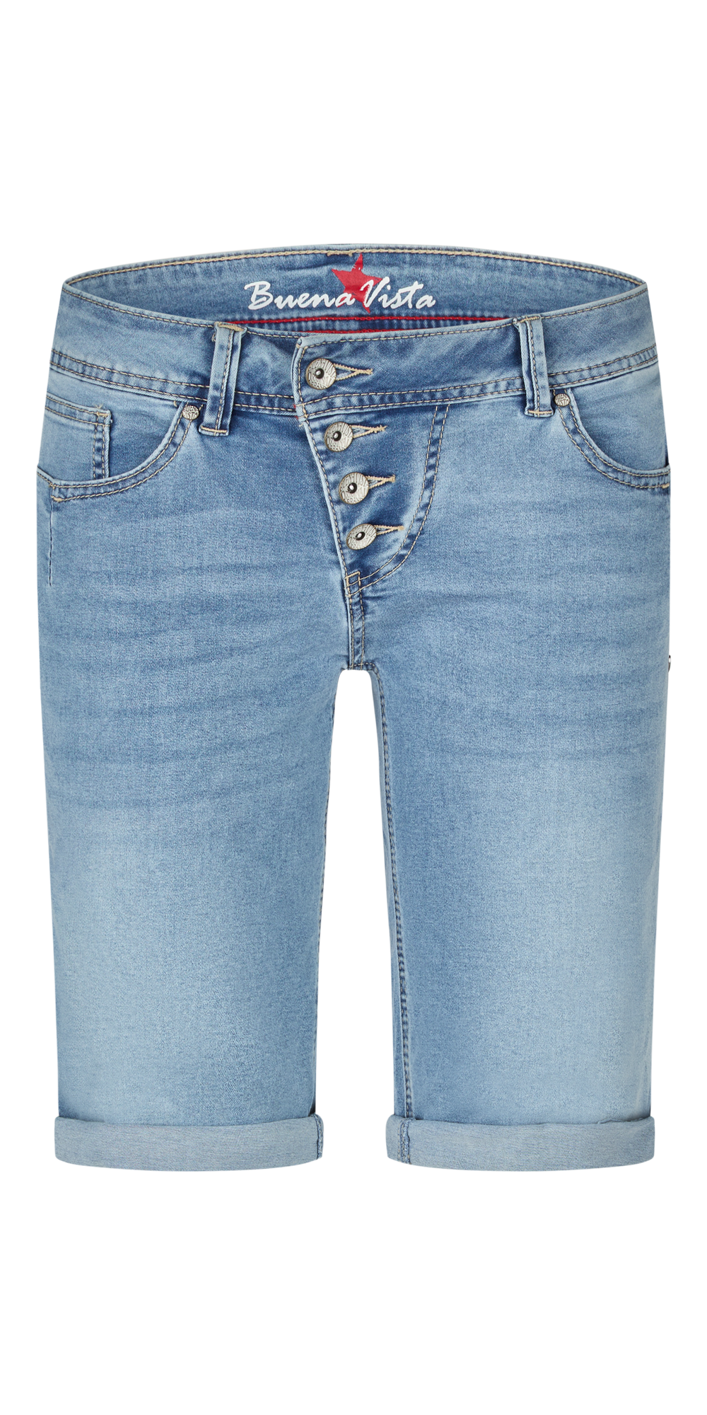 BUENA VISTA Malibu Short - Seafoam Harbor Blue - 2505 B5025 102.8565