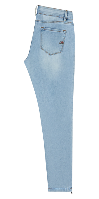 BUENA VISTA ITALY 7/8 bleach denim 2505 B5311 369.5890 - Light Misty Ocean - 2505 B5311 369.5890