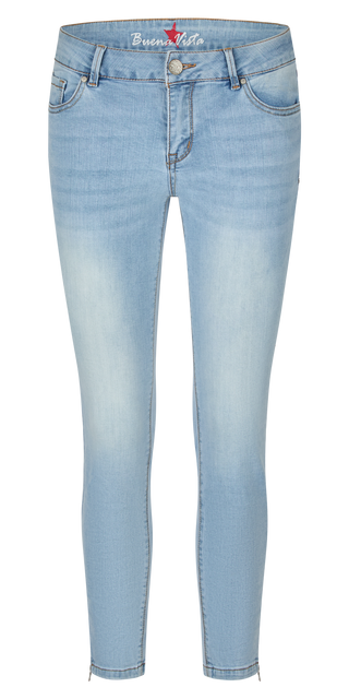 BUENA VISTA ITALY 7/8 bleach denim 2505 B5311 369.5890 - Light Misty Ocean - 2505 B5311 369.5890
