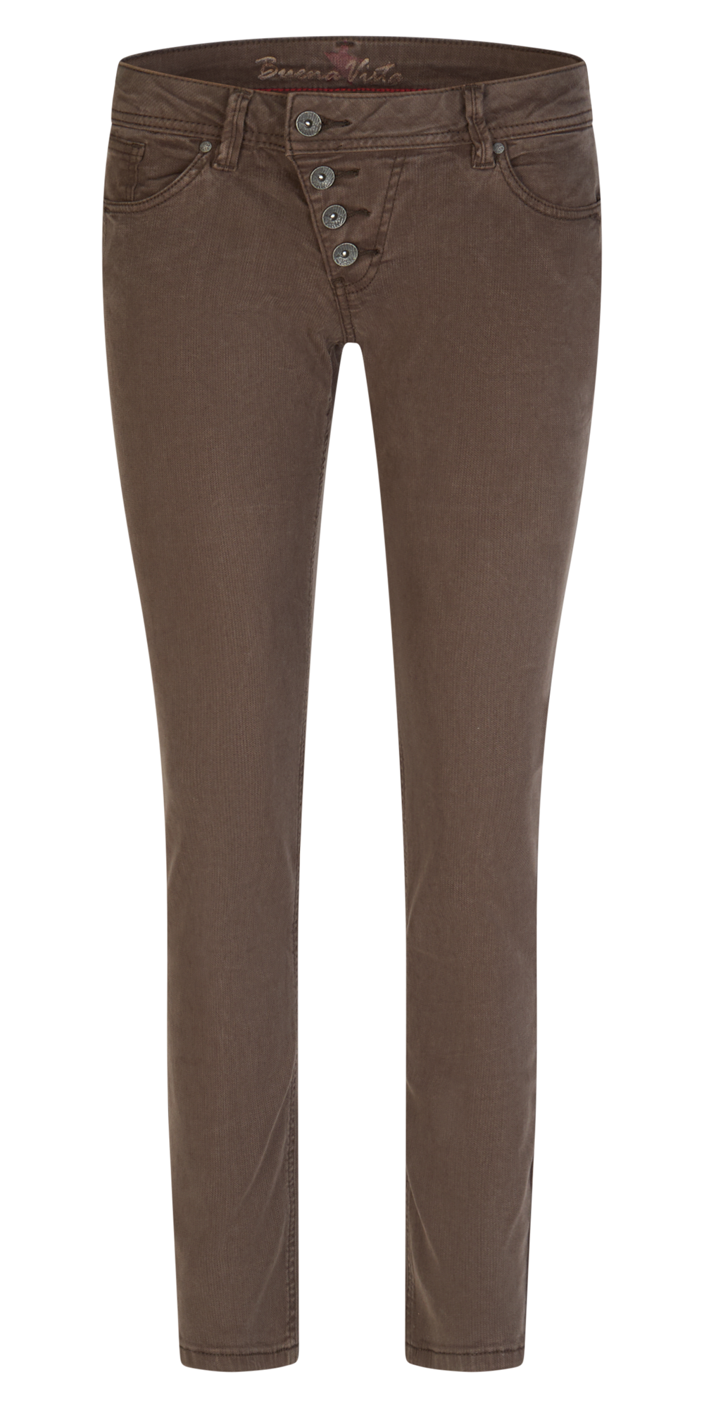 BUENA VISTA MALIBU Cropped - Cacao Twill Brown - 2509 B5826 4212.6970