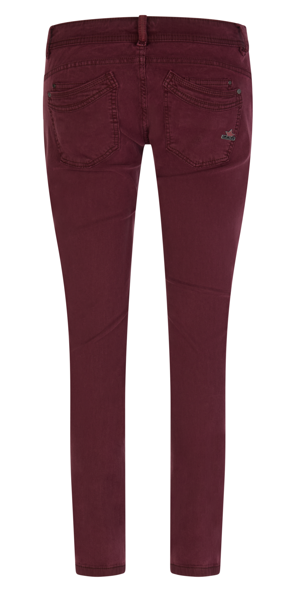 BUENA VISTA Malibu Cropped Hose - Deep Merlot Red - 2509 B5826 4212.8996