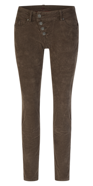 BUENA VISTA Malibu Stoffhose - Smoky Umber Brown - 2509 B5826 9270.6970