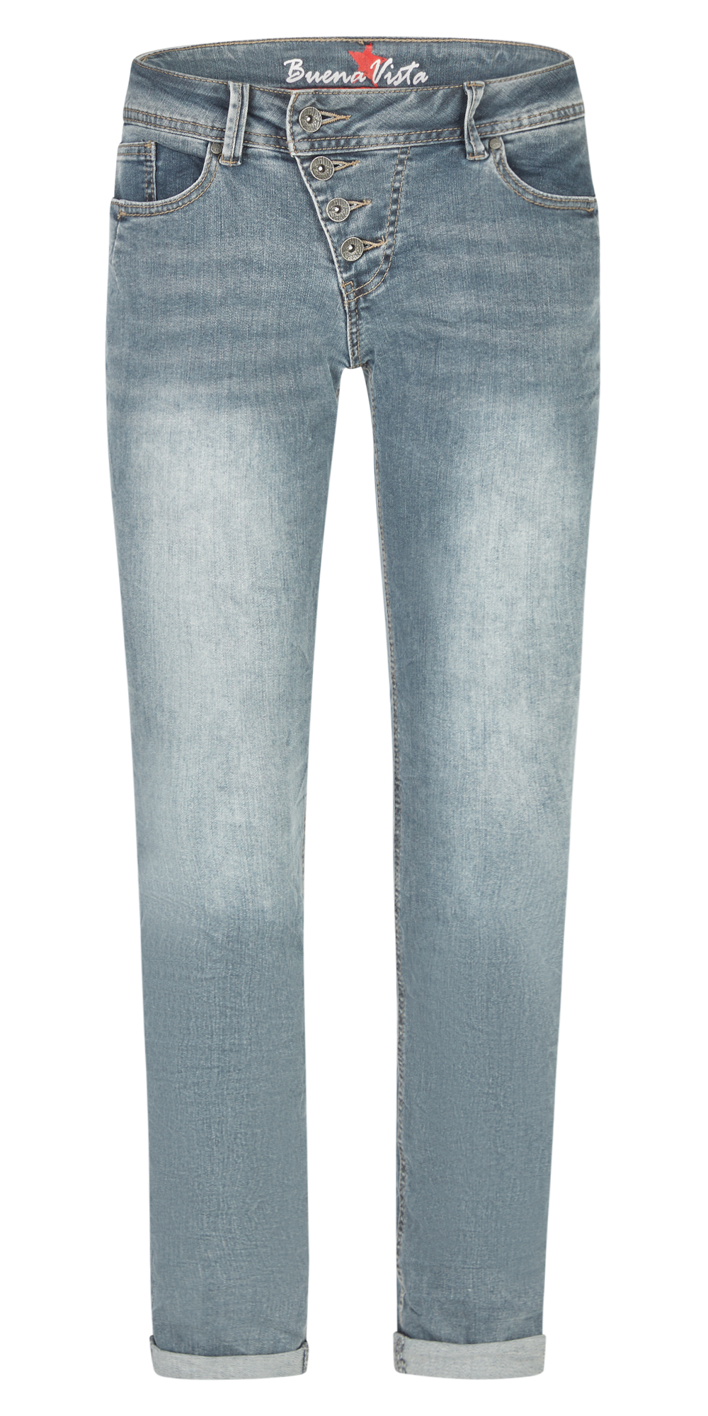 BUENA VISTA Malibu Tapered Jeans - Denim Mist Ocean - 2510 B5001 399.8970