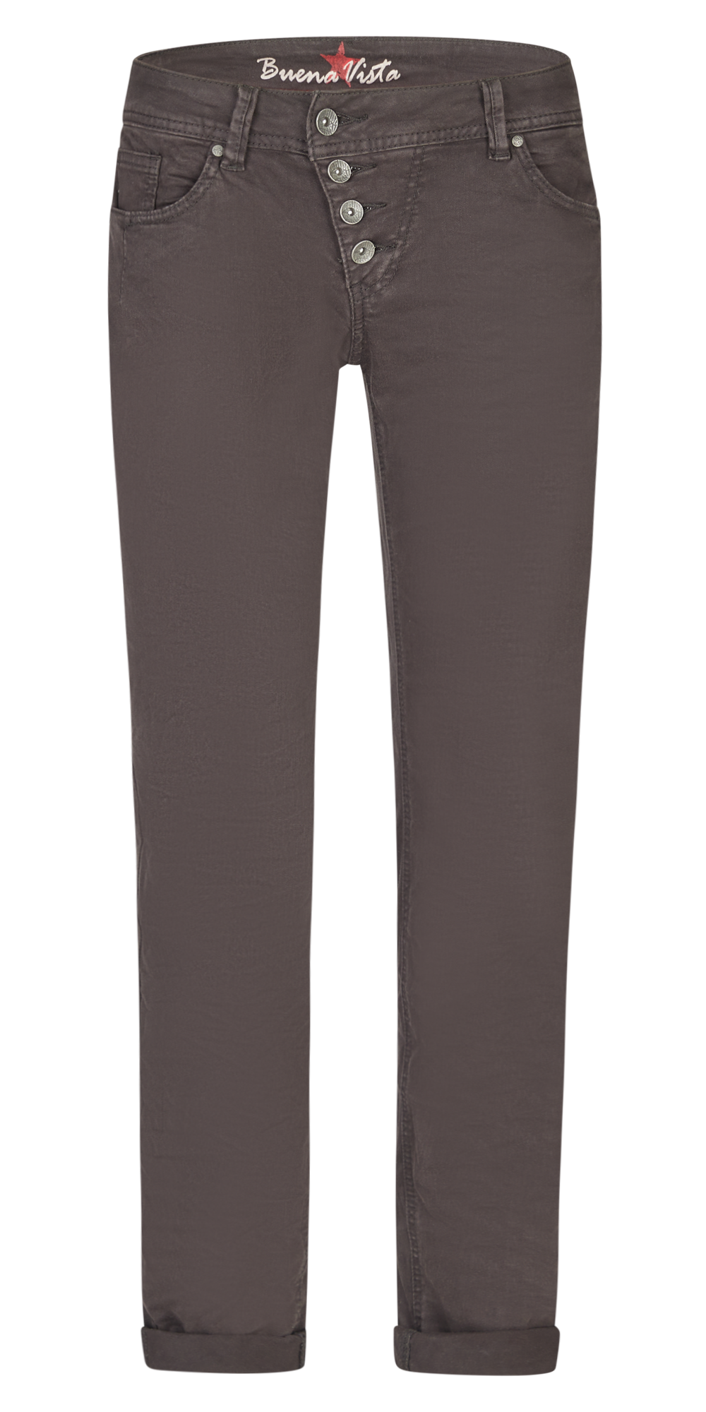 BUENA VISTA Malibu Stretch Twill - Dark Espresso Gray - 2510 B5001 4141.5006