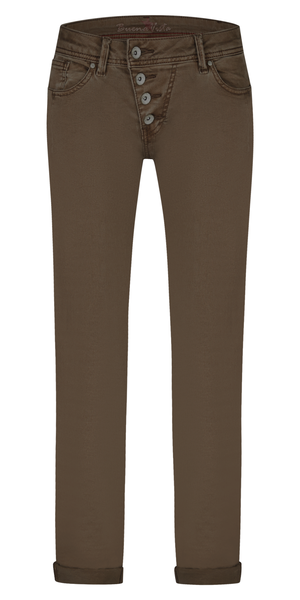 BUENA VISTA MALIBU Stretch Twill - Mocha Shadow Brown - 2510 B5001 4141.5171