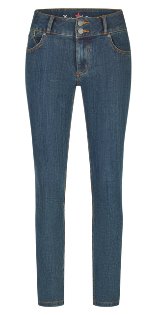 BUENA VISTA TUMMYLESS CROPPED - Indigo Toast Blue - 2510 B5827 375.7590
