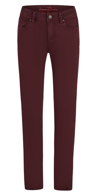 BUENA VISTA Malibu-Zip High Cropped - Bordeaux Plum - 2511 B5953 4141.4974