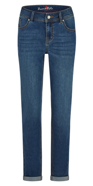 BUENA VISTA Malibu-Zip High - Heathered Denim Blue - 2511 B5914 370.2519
