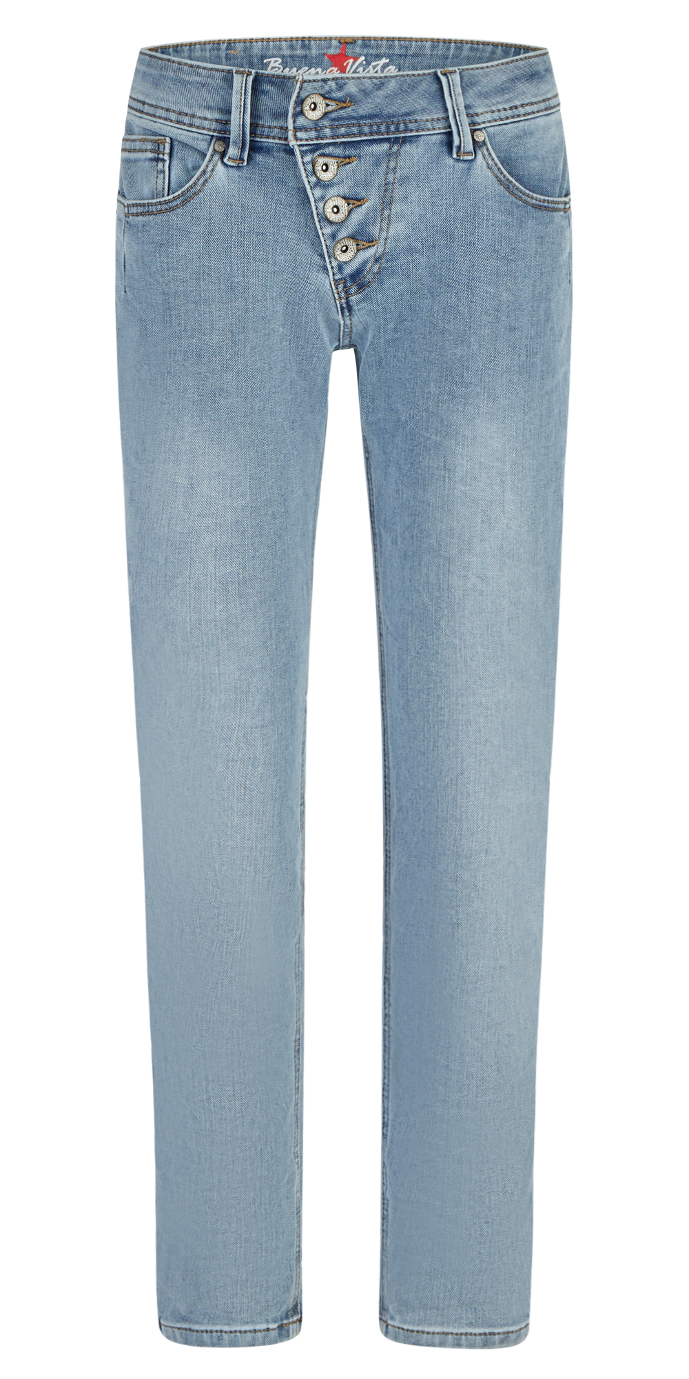 BUENA VISTA MALIBU CROPPED light blue 888 B5826 355.8999 - Stretch Denim
