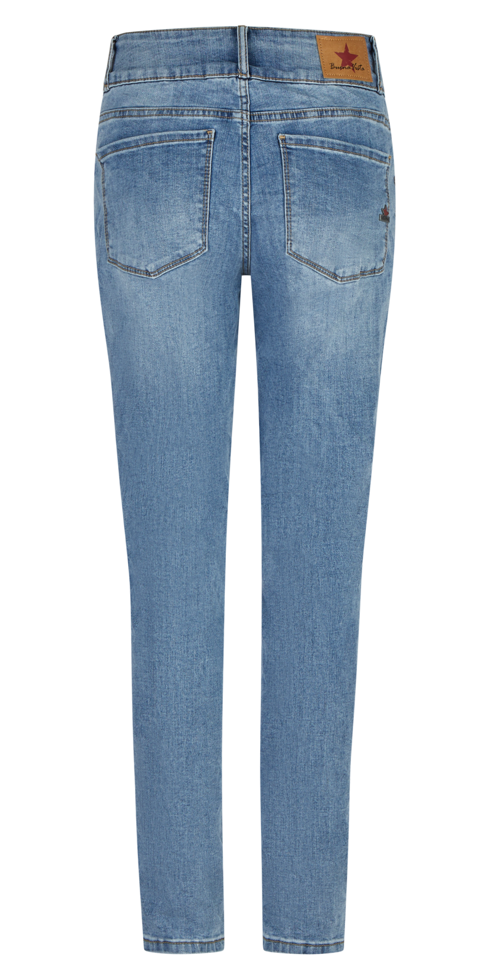 BUENA VISTA TUMMYLESS CROPPED - Washed Horizon Blue - 2512 B5827 369.6511