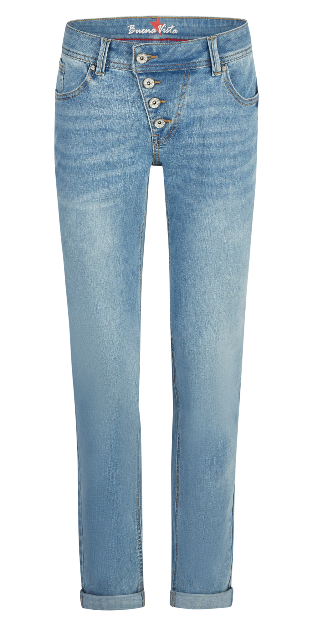 BUENA VISTA MALIBU Stretch Denim - Faded Coastal Blue - 2601 B5001 368.5486 von Buena Vista