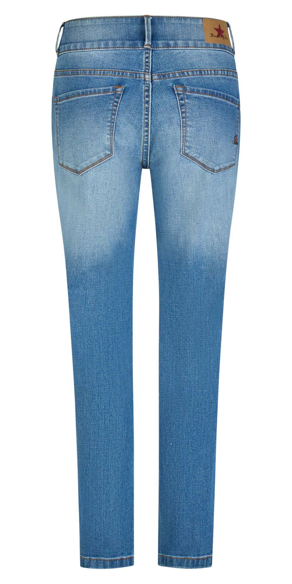 BUENA VISTA Tummyless Cropped Wide Leg - Sky Wash Horizon - 2601 B5827 368.6808