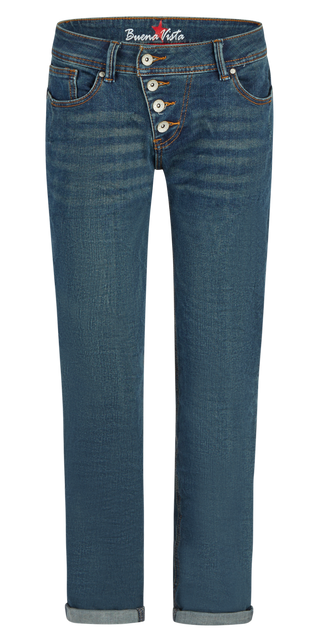 BUENA VISTA MALIBU Stretch Denim - Deep Harbor Teal - 2601 B5001 355.8978