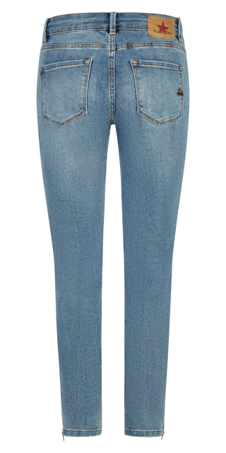 BUENA VISTA ITALY 7/8 vintage denim - Washed Harbor Blue - 2601 B5311 355.5240
