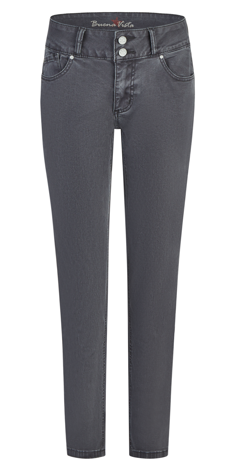 BUENA VISTA Tummyless Cropped - Midnight Charcoal - 2601 B5827 4141.5464