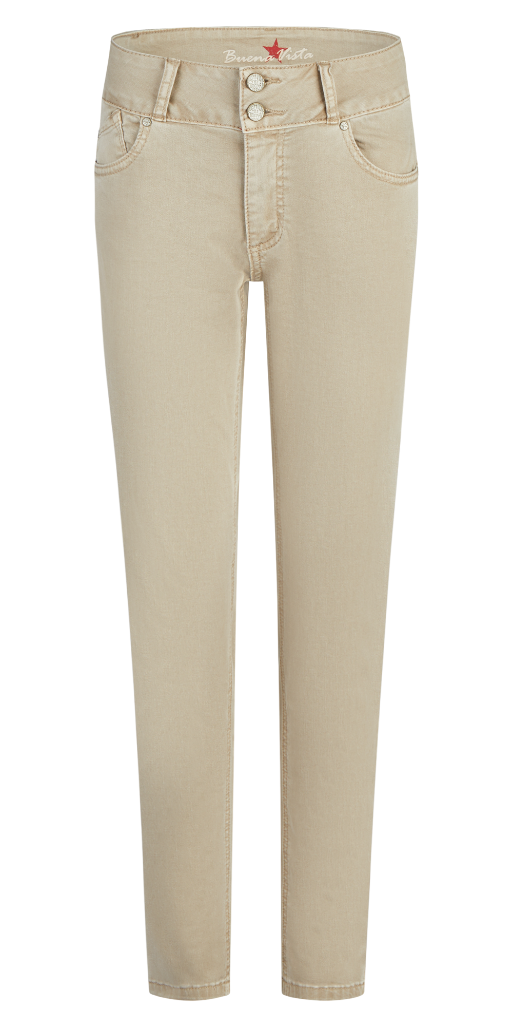 BUENA VISTA Tummyless Cropped - Sand Whisper - 2601 B5827 4141.6349