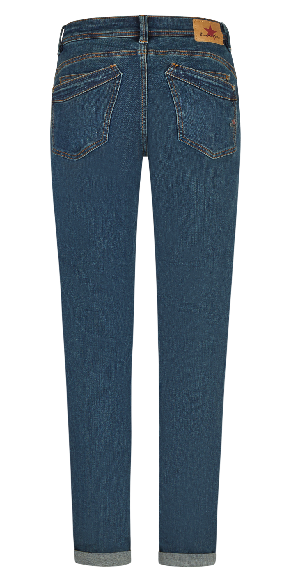 BUENA VISTA MALIBU ZIP HIGH - Washed Atlantic Blue - 2601 B5914 355.8978