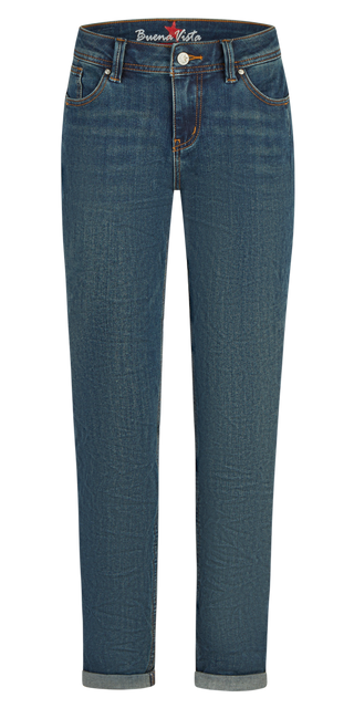 BUENA VISTA MALIBU ZIP HIGH - Washed Atlantic Blue - 2601 B5914 355.8978