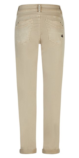 BUENA VISTA Malibu-Zip High sand Stretch Twill - Warm Linen Sand - 2601 B5914 4141.6349