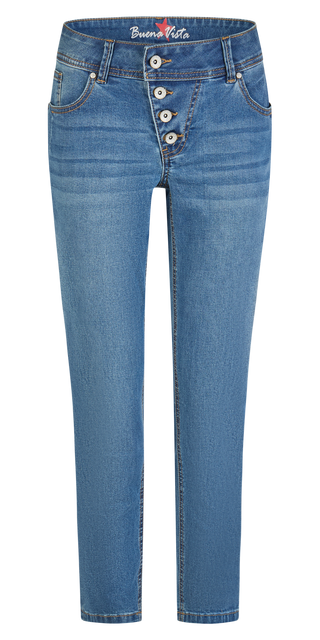 BUENA VISTA Malibu 7/8 - Sea Mist Denim - 888 B5122 370.2519