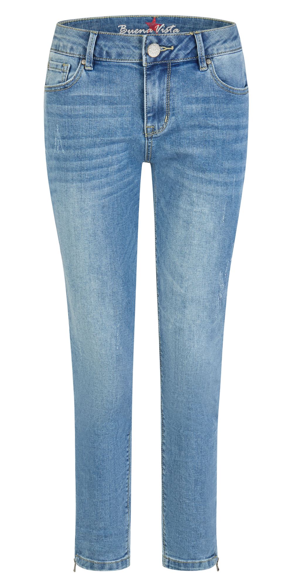 BUENA VISTA ITALY 7/8 Denim - Sea Mist Blue - 2602 B5311 369.6636