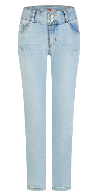 BUENA VISTA Tummyless - Powder Mist Stretch Denim - 2602 B5664 369 D.4272