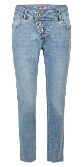 BUENA VISTA MALIBU 7/8 light stone 2603 B5122 368.4810 - Stretch Denim