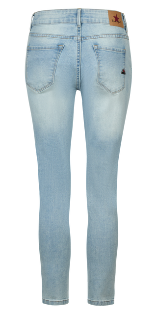 BUENA VISTA ITALY V 7/8 bleach denim 2603 B5311 368.4655 - Stretch Denim