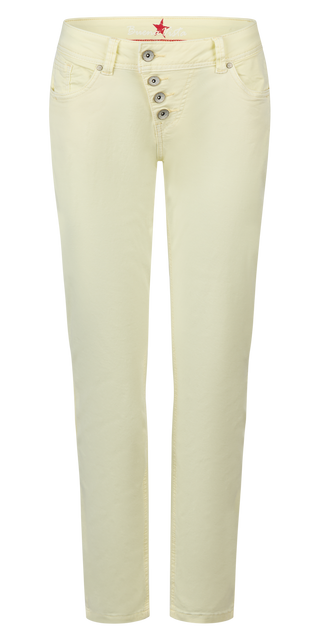BUENA VISTA MALIBU Cropped Hose - Buttercream Lemon - 2603 B5826 4219.5072
