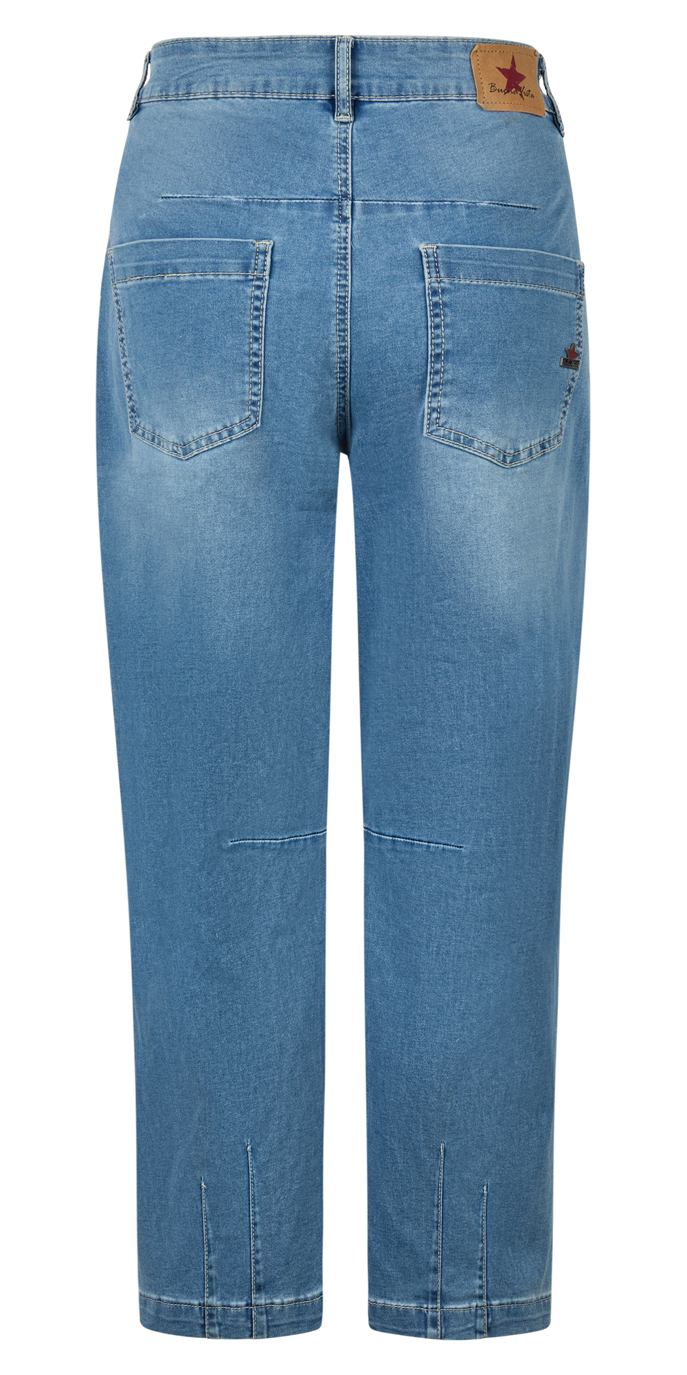 BUENA VISTA BARREL-F Cozy Denim Jeans - Bright Harbor Blue - 2603 B5944 102.8565