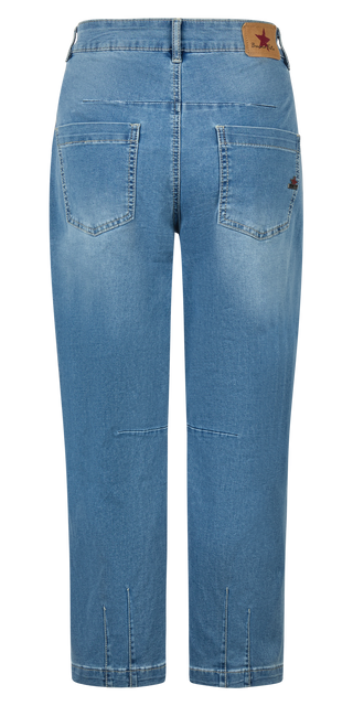 BUENA VISTA BARREL-F Cozy Denim Jeans - Bright Harbor Blue - 2603 B5944 102.8565