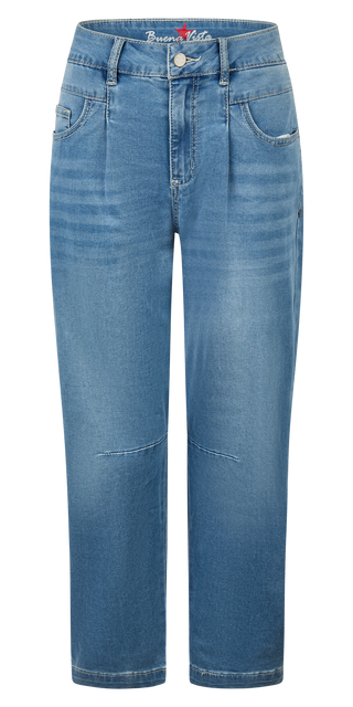 BUENA VISTA BARREL-F Cozy Denim Jeans - Bright Harbor Blue - 2603 B5944 102.8565