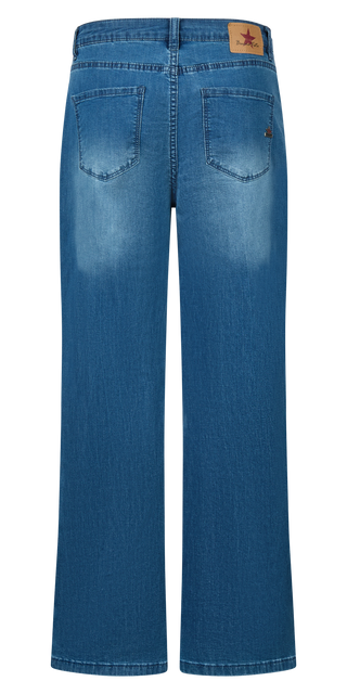 BUENA VISTA Wide Leg Palazzo - Coastal Blueprint - 2603 B5976 425.8598