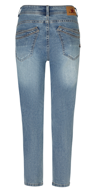 BUENA VISTA MALIBU-ZIP HIGH 7/8 light stone 888 B5979 368.8162 - Stretch Denim