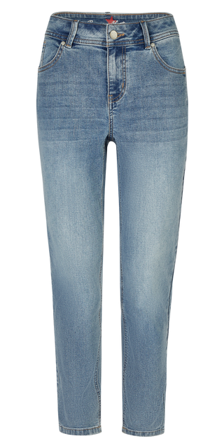 BUENA VISTA MALIBU-ZIP HIGH 7/8 light stone 888 B5979 368.8162 - Stretch Denim