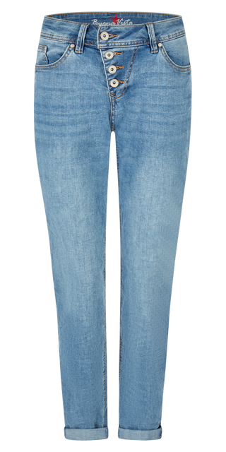 BUENA VISTA MALIBU blue sea 2604 B5001 369.6018 - Stretch Denim