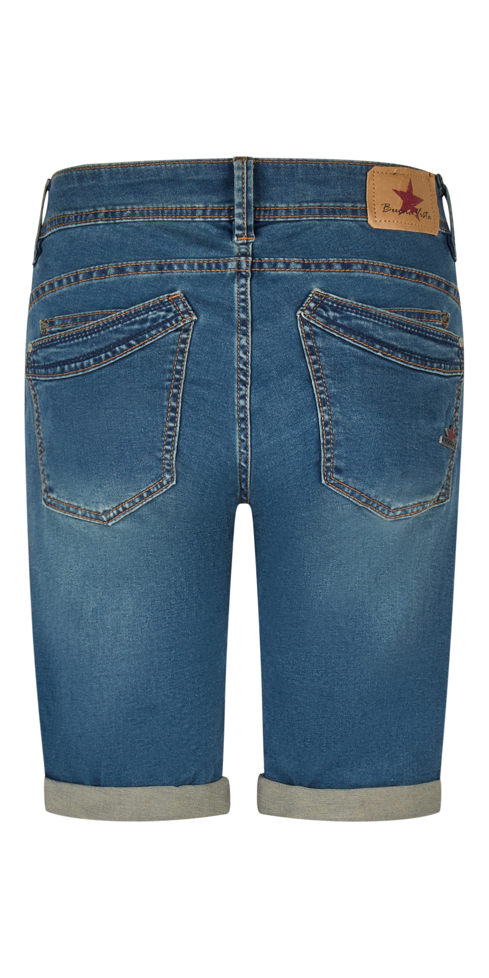 BUENA VISTA MALIBU SHORT dark stone 2604 B5025 102.4452 - Cozy Denim