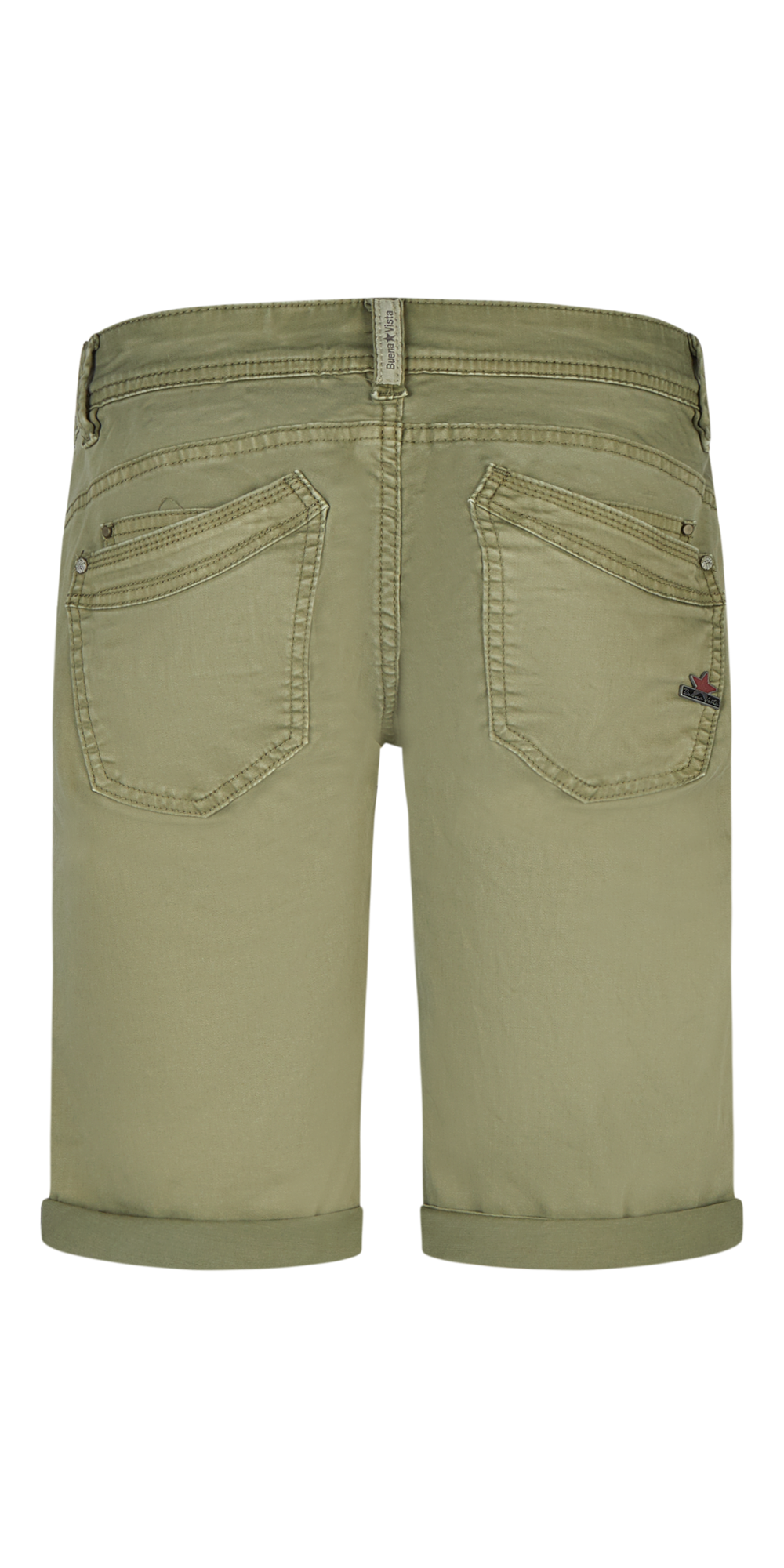 BUENA VISTA MALIBU SHORT aloe 2604 B5025 4003.7143 - Stretch Twill