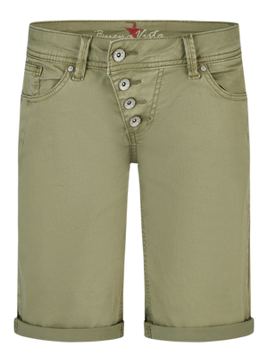 BUENA VISTA MALIBU SHORT aloe 2604 B5025 4003.7143 - Stretch Twill