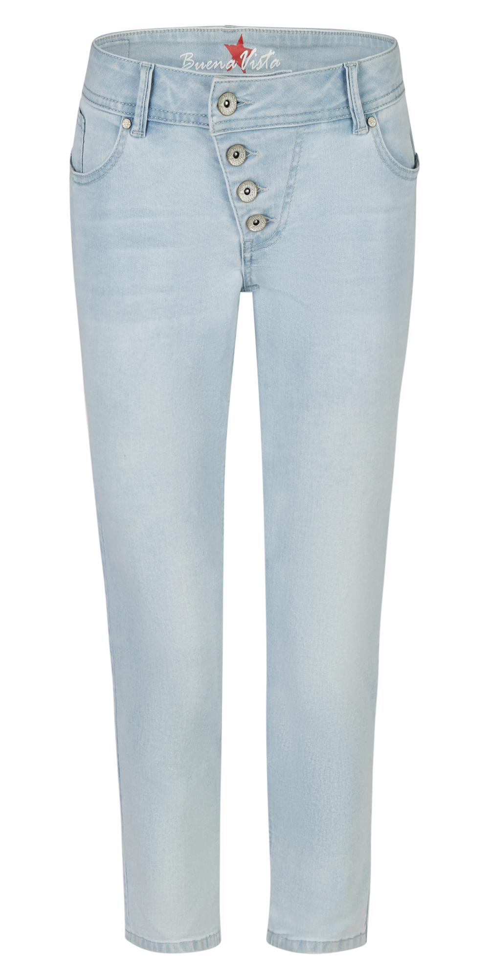 BUENA VISTA MALIBU 7/8 bleach 2604 B5122 370.4700 - Stretch Denim