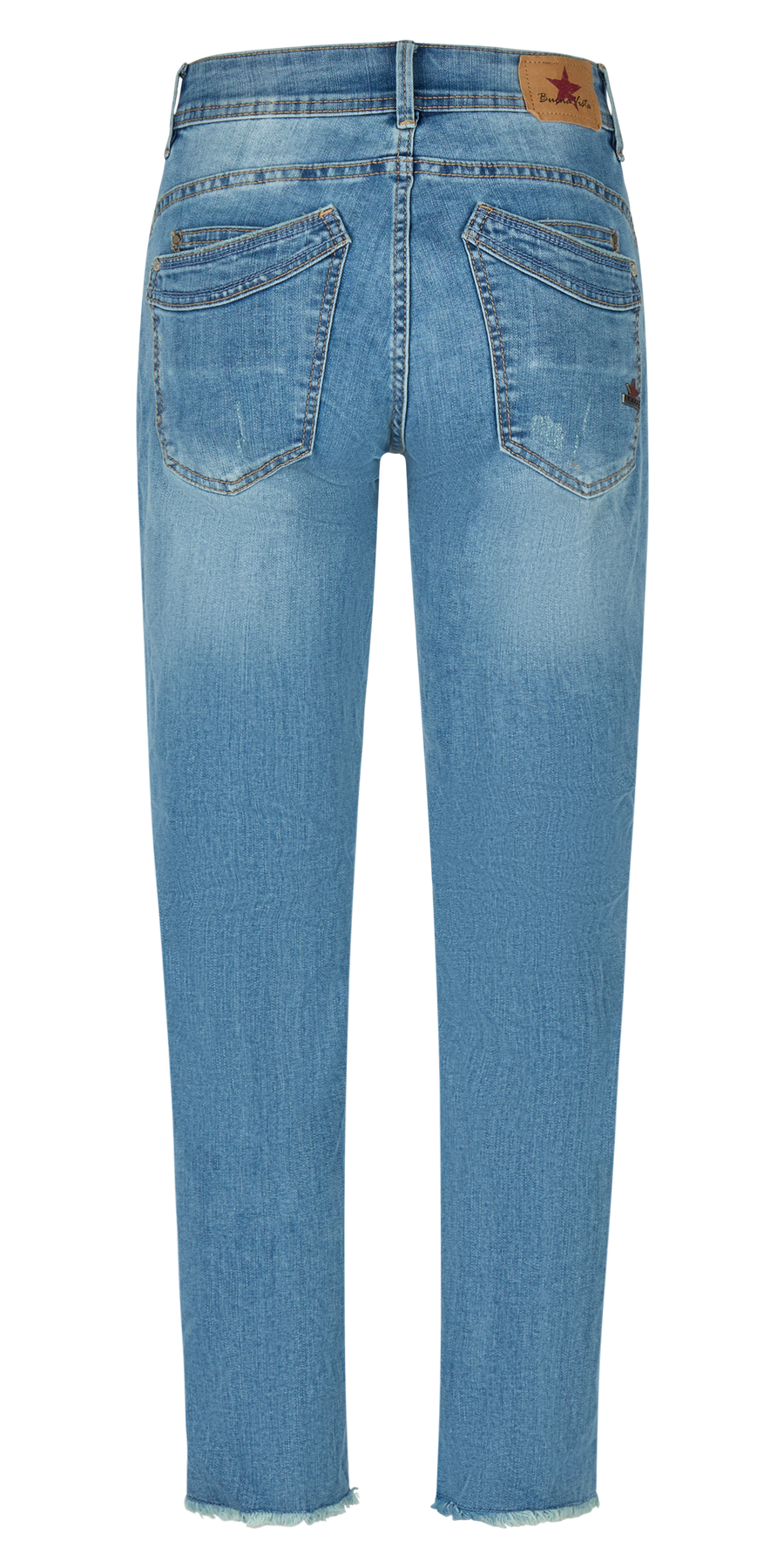 BUENA VISTA MALIBU TS 7/8 diamond denim 2604 B5927 369 D.8460 - Stretch Denim
