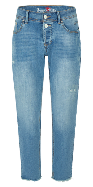 BUENA VISTA MALIBU TS 7/8 diamond denim 2604 B5927 369 D.8460 - Stretch Denim