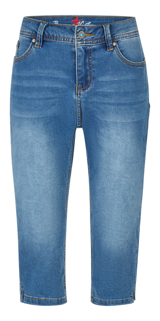 BUENA VISTA MALIBU-ZIP HIGH CAPRI mid stone 2604 B5990 102.9416 - Cozy Denim