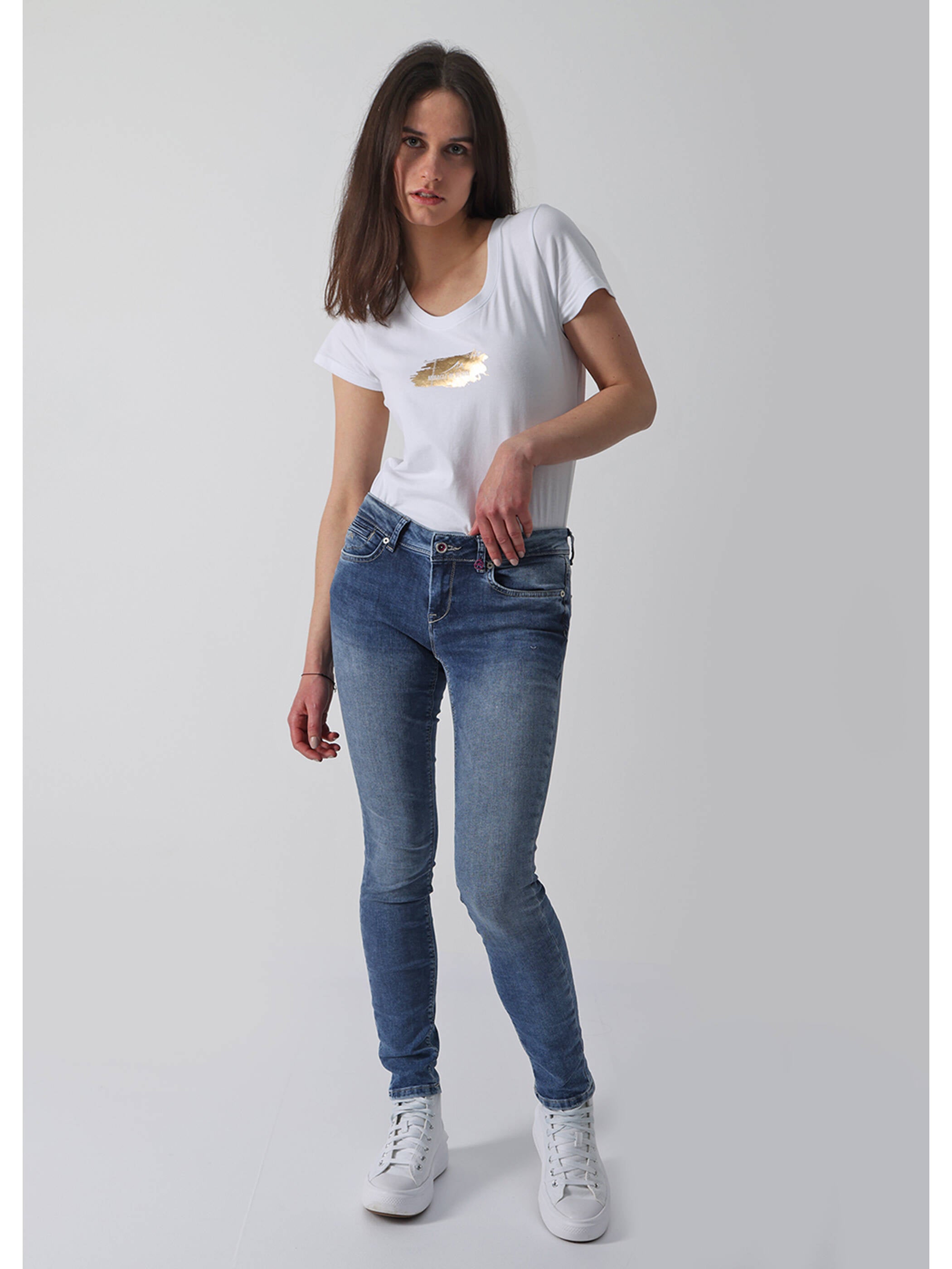 MOD JEANS Monika Slim Jeans - Ocean Drift Blue - SP23-2045.2793