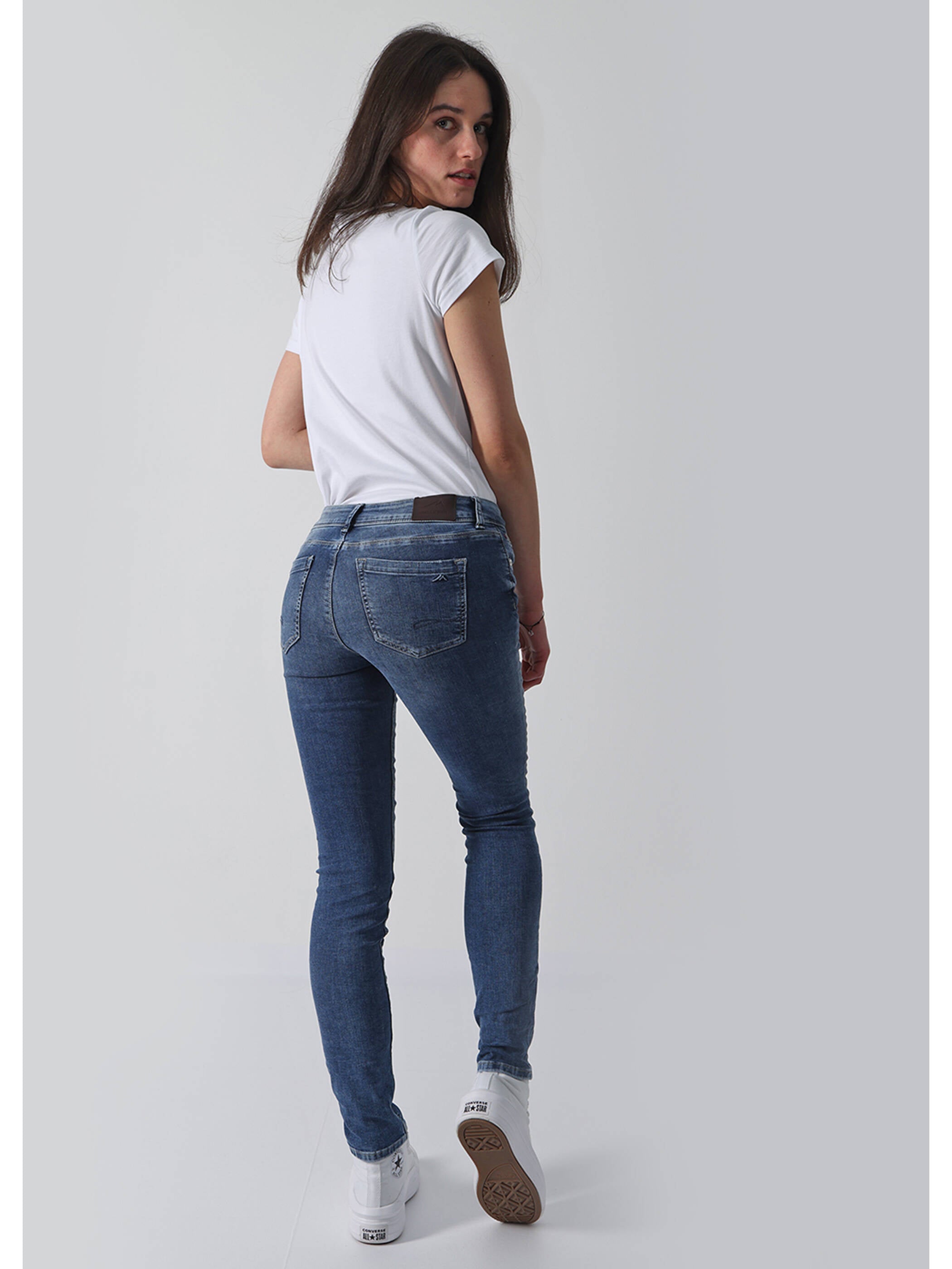 MOD JEANS Monika Slim Jeans - Ocean Drift Blue - SP23-2045.2793 von MOD Jeans