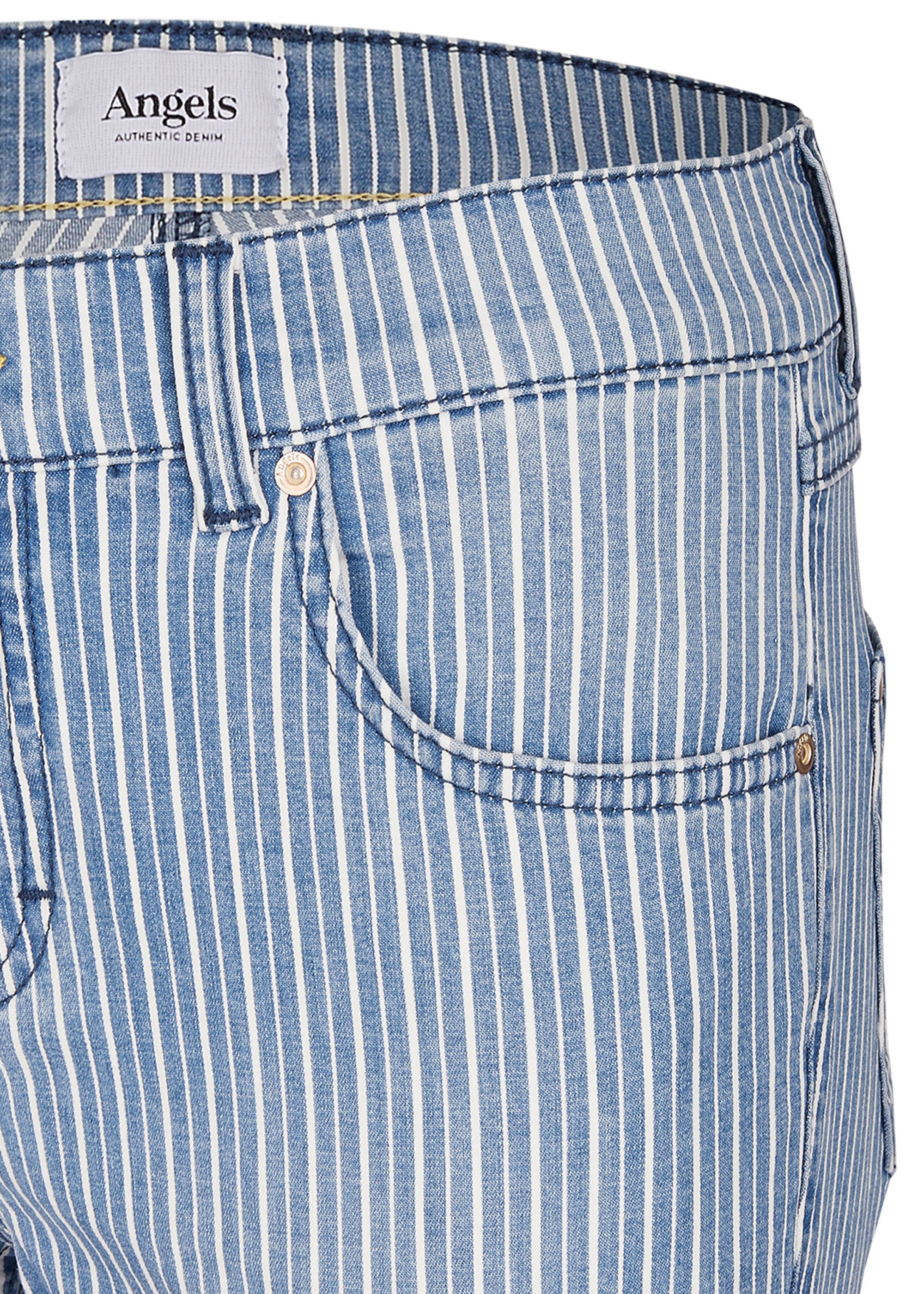 ANGELS JEANS CICI Jeans - Coastal Stripe Blue - 298 3400.335 von Angels Jeans