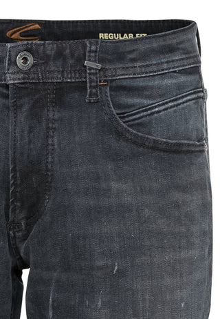 CAMEL ACTIVE HOUSTON Five-Pocket Hose - Midnight Wash Denim - 488905 9+79.87