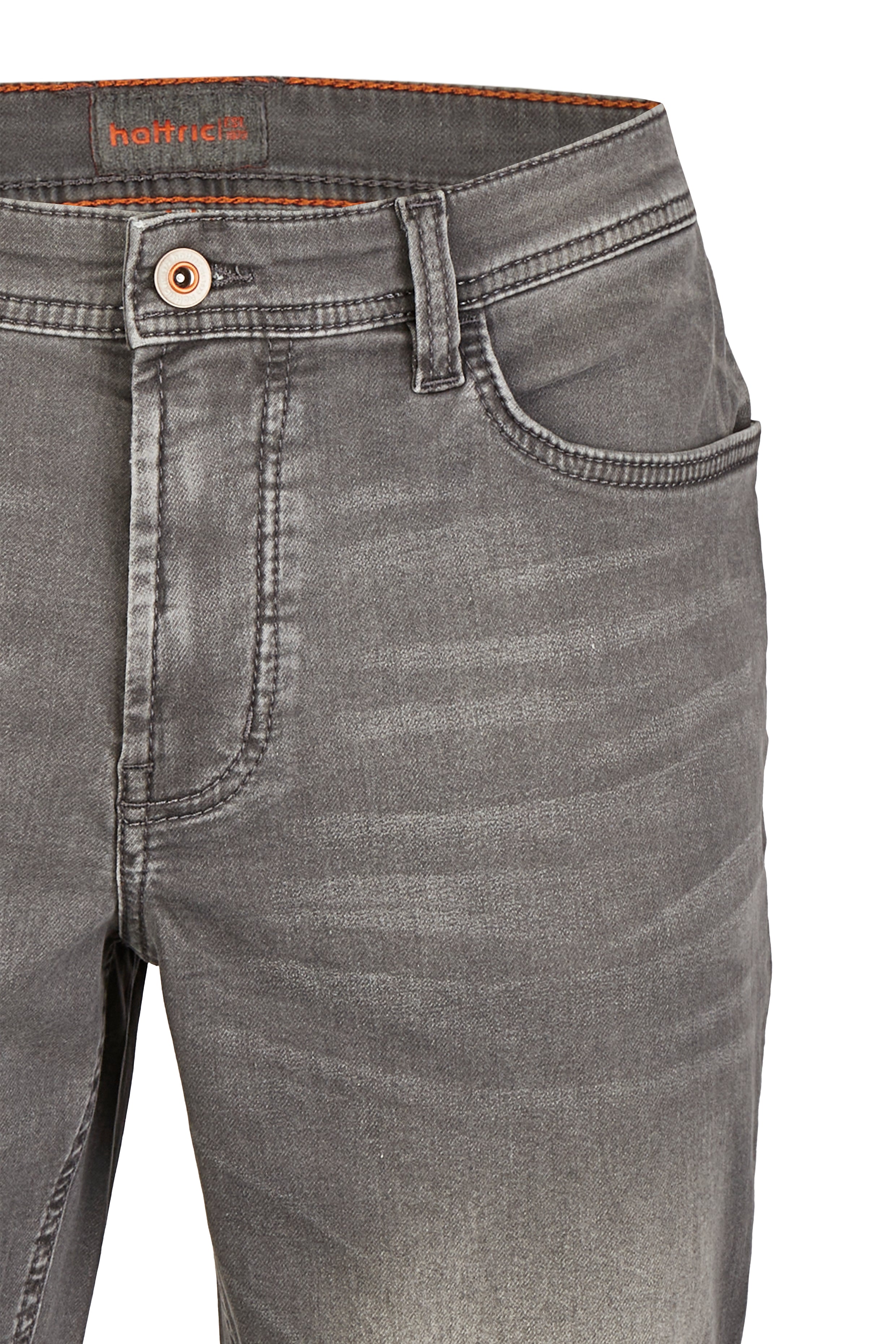 HATTRIC Bermuda - Dark Ash Denim - 698835 1223.07 von Hattric